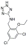 N-(3,5-DICHLORO-2-ETHOXYBENZYL)-2H-TETRAZOL-5-AMINE Struktur