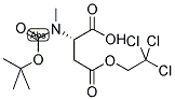 BOC-L-MEASP(TCE)-OH Struktur