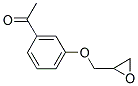 1-[3-(OXIRAN-2-YLMETHOXY)PHENYL]ETHANONE Struktur