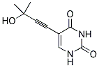 5-(3-HYDROXY-3-METHYL-1-BUTYNYL)-2,4(1H,3H)-PYRIMIDINEDIONE Struktur