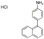 4-NAPHTHALEN-1-YL-PHENYLAMINE HYDROCHLORIDE Struktur