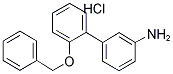 2'-BENZYLOXY[1,1-BIPHENYL]-3-AMINE HYDROCHLORIDE Struktur