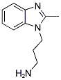 3-(2-METHYL-1H-BENZIMIDAZOL-1-YL)-1-PROPANAMINE Struktur