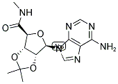 ISOPROPYLIDENE-ADENOSINE-5-N-METHYLCARBAMIDE Struktur