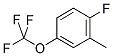 2-FLUORO-5-(TRIFLUOROMETHOXY)TOLUENE Struktur