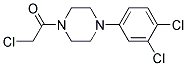 2-CHLORO-1-[4-(3,4-DICHLOROPHENYL)-1-PIPERAZINYL]-1-ETHANONE Struktur