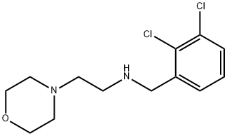 N-(2,3-DICHLOROBENZYL)-2-MORPHOLIN-4-YLETHANAMINE Struktur