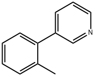 3-(2-METHYLPHENYL)PYRIDINE Struktur