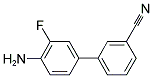 4'-AMINO-3'-FLUORO[1,1'-BIPHENYL]-3-CARBONITRILE Struktur