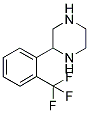 2-(2-TRIFLUOROMETHYL-PHENYL)-PIPERAZINE Struktur