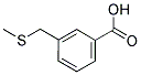 3-[(METHYLTHIO)METHYL]BENZOIC ACID Struktur