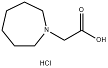 AZEPAN-1-YLACETIC ACID HYDROCHLORIDE Struktur