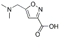 5-[(DIMETHYLAMINO)METHYL]ISOXAZOLE-3-CARBOXYLIC ACID Struktur