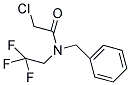 N-BENZYL-2-CHLORO-N-(2,2,2-TRIFLUOROETHYL)ACETAMIDE Struktur