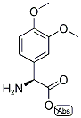 (S)-AMINO-(3,4-DIMETHOXY-PHENYL)-ACETIC ACID METHYL ESTER Struktur