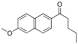 6-METHOXY-2-NAPHTHPENTANONE Struktur