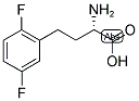 (S)-2-AMINO-4-(2,5-DIFLUORO-PHENYL)-BUTYRIC ACID Struktur