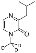 3-ISOBUTYL-1-METHYL-D3-2-PYRAZINONE Struktur