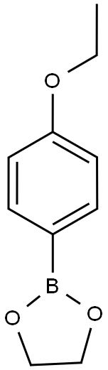 2-(4-ETHOXY-PHENYL)-[1,3,2]DIOXABOROLANE Struktur