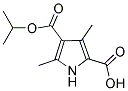 4-(ISOPROPOXYCARBONYL)-3,5-DIMETHYL-1H-PYRROLE-2-CARBOXYLIC ACID Struktur