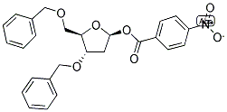 P-NITROBENZOYL-2-DEOXY-3,5-O-(DIBENZYL)-BETA-D-ERYTHRO-PENTOFURANOSIDE Struktur