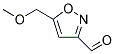 5-(METHOXYMETHYL)-3-ISOXAZOLECARBALDEHYDE Struktur