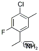 (R)-1-(4-CHLORO-2-FLUORO-5-METHYLPHENYL)ETHANAMINE Struktur