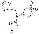 2-CHLORO-N-(1,1-DIOXIDOTETRAHYDROTHIEN-3-YL)-N-(THIEN-2-YLMETHYL)ACETAMIDE Struktur