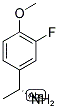 (R)-1-(3-FLUORO-4-METHOXYPHENYL)ETHANAMINE Struktur