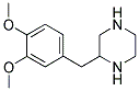 2-(3,4-DIMETHOXY-BENZYL)-PIPERAZINE Struktur