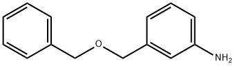 3-BENZYLOXYMETHYL-PHENYLAMINE Struktur