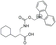 (R)-2-CYCLOHEXYLMETHYL-3-(9H-FLUOREN-9-YLMETHOXYCARBONYLAMINO)-PROPIONIC ACID Struktur