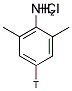 2,6-DIMETHYLANILINE, [4-3H] HYDROCHLORIDE Struktur