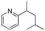 2-(1,3-DIMETHYL-BUTYL)-PYRIDINE Struktur