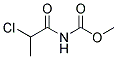 METHYL 2-CHLOROPROPANOYLCARBAMATE Struktur