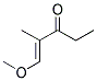 (1E)-1-METHOXY-2-METHYL-1-PENTEN-3-ONE Struktur