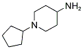 1-CYCLOPENTYL-PIPERIDIN-4-YLAMINE Struktur