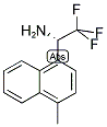 (1S)-2,2,2-TRIFLUORO-1-(4-METHYLNAPHTHYL)ETHYLAMINE Struktur