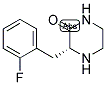 (R)-3-(2-FLUORO-BENZYL)-PIPERAZIN-2-ONE Struktur