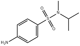 4-AMINO-N-ISOPROPYL-N-METHYLBENZENESULFONAMIDE Struktur