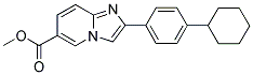 METHYL 2-(4-CYCLOHEXYLPHENYL)IMIDAZO[1,2-A]PYRIDINE-6-CARBOXYLATE Struktur