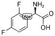 (R)-AMINO-(2,4-DIFLUORO-PHENYL)-ACETIC ACID Struktur