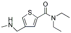 N,N-DIETHYL-4-[(METHYLAMINO)METHYL]-2-THIOPHENECARBOXAMIDE Struktur