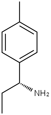 (R)-1-P-TOLYLPROPAN-1-AMINE Struktur