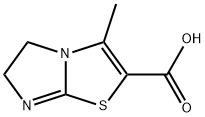 3-METHYL-5,6-DIHYDRO-IMIDAZO[2,1-B]THIAZOLE-2-CARBOXYLIC ACID Struktur