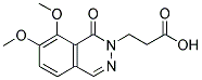 3-(7,8-DIMETHOXY-1-OXO-1H-PHTHALAZIN-2-YL)-PROPIONIC ACID Struktur