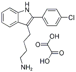 4-[2-(4-CHLOROPHENYL)-1H-INDOL-3-YL]-1-BUTANAMINE OXALATE Struktur