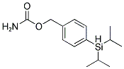 CARBAMIC ACID 4-DIISOPROPYLSILANYLBENZYL ESTER Struktur