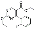 ETHYL-2-ETHOXY-4-(IODOPHENYL) PYRIMIDINE-5-CARBOXYLATE Struktur