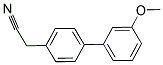 (3'-METHOXY[1,1'-BIPHENYL]-4-YL)ACETONITRILE Struktur